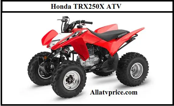 Honda TRX250X ATV Horsepower, Price, Specs, Top Speed, Review