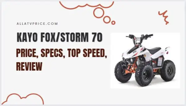 Kayo Fox Storm 70 Price, Specs, Top Speed, Reviews, Features