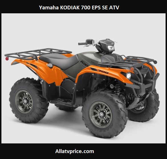 Yamaha KODIAK 700 EPS SE Price, Top Speed, Specs, Reviews