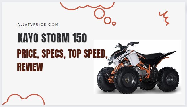 Kayo Storm 150 Price, Specs, Top Speed, Review